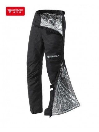Winter Motorcycle Riding Quick Release Pants Warm Waterproof