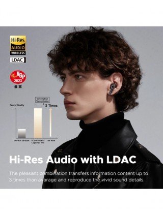 SoundPEATS Capsule3 Pro Wireless Earbuds with Hi-Res and LDAC