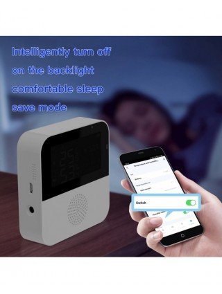 Tuya Smart WIFI Temperature and Humidity Sensor with Backlight