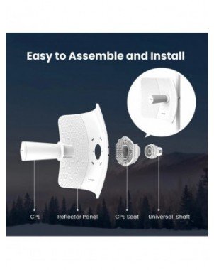 Tenda O8 Outdoor Access Point 433 Mbps Long Range CPE 5GHz