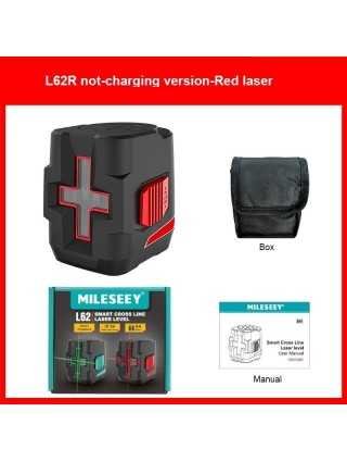 Mileseey L52R lazerinis 2 lygio linijos raudonos/žalios spalvos