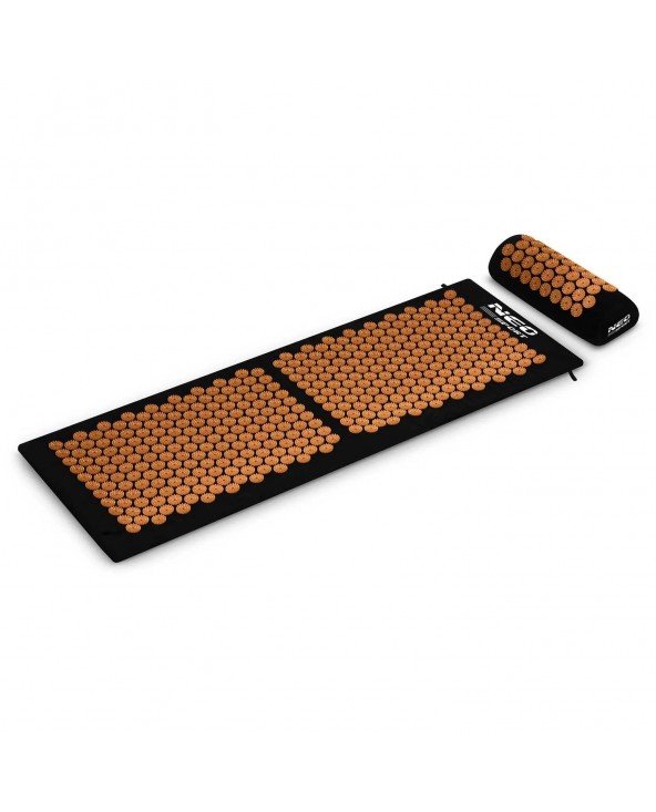 NS-901 black and gold acupressure mat with spikes Neo-Sport