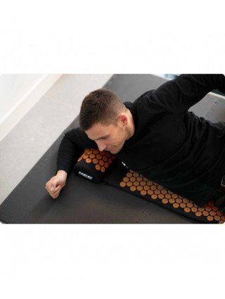 NS-901 black and gold acupressure mat with spikes Neo-Sport