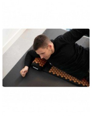 NS-901 black and gold acupressure mat with spikes Neo-Sport