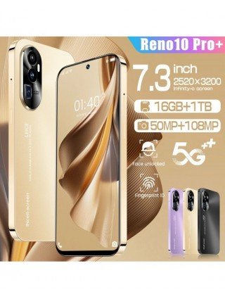 2025 New Reno 10 Pro Smartphone 7.3 inch Full Screen 5G Cell