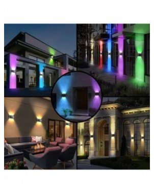 Solar Wall LED Light Outdoor Garden Decoration Wall Lamp High
