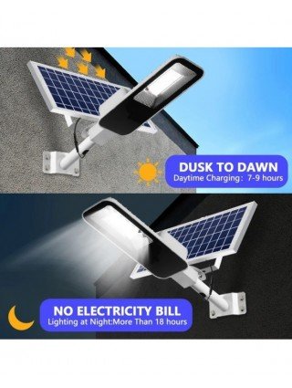 200W Powerful Solar Light Outdoor Solar Street Light 6000mah