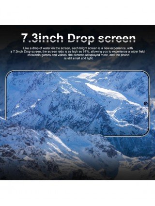 Cell Phone X8 Pro 7.3 HD Screen SmartPhone 16G+1T 5G Dual Sim