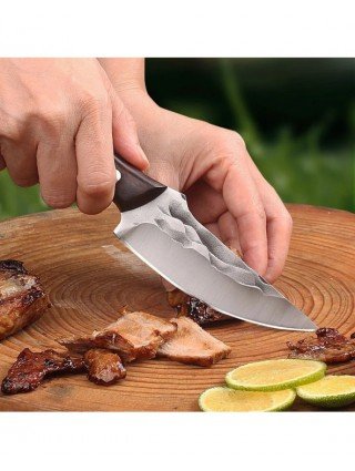 Stainless Steel Kitchen Knife Meat Cleaver Handmade Forged