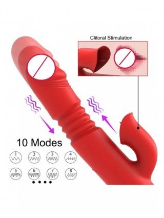 Powerful Thrusting Vibrator Female Clitoris Sucker Vacuum