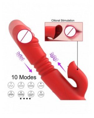 Powerful Thrusting Vibrator Female Clitoris Sucker Vacuum