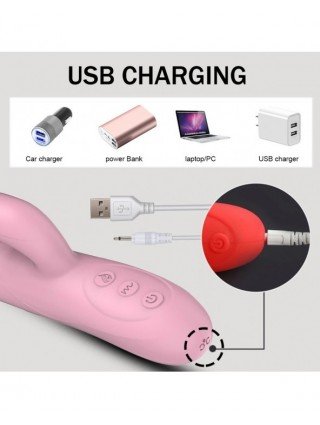 Powerful Thrusting Vibrator Female Clitoris Sucker Vacuum