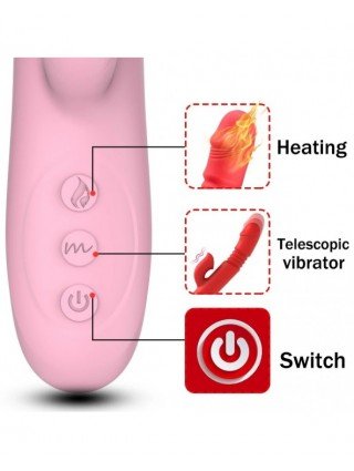Powerful Thrusting Vibrator Female Clitoris Sucker Vacuum