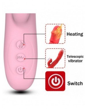 Powerful Thrusting Vibrator Female Clitoris Sucker Vacuum