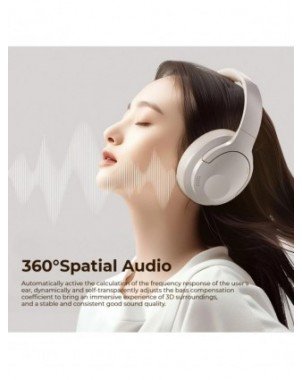 Sansui TD46 ANC Wireless Bluetooth 5.4 Headphones 50dB Active