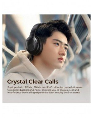 Sansui TD46 ANC Wireless Bluetooth 5.4 Headphones 50dB Active