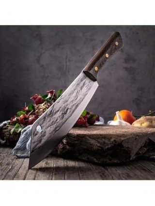 Forged Meat Cleaver Kitchen Butcher Knife Bone Chopping Chef