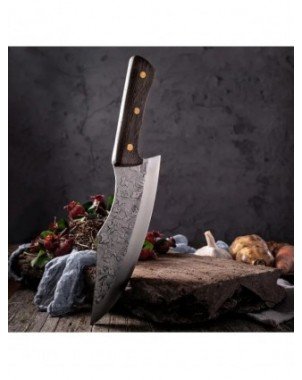 Forged Meat Cleaver Kitchen Butcher Knife Bone Chopping Chef