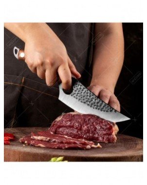 Professional Kitchen Knife Butcher Meat Cleaver Hand Forged
