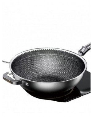 32cm Frying Pan,Stainless Steel Skillet Nonstick Fry Pans Chefs