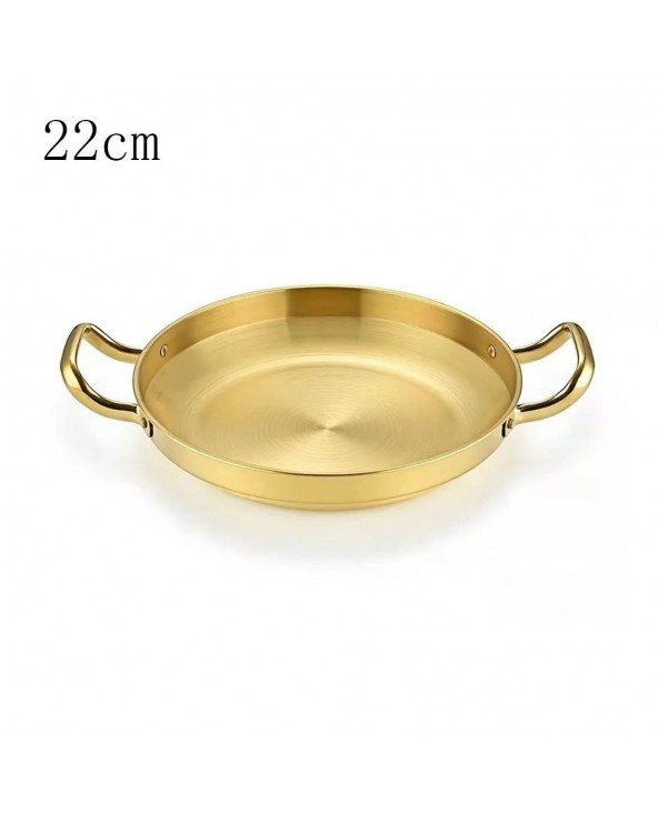 22/24/26/28/30cm Multipurpose Frying Pan Round Double Ear Dry
