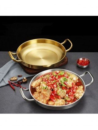 22/24/26/28/30cm Multipurpose Frying Pan Round Double Ear Dry