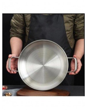 22/24/26/28/30cm Multipurpose Frying Pan Round Double Ear Dry