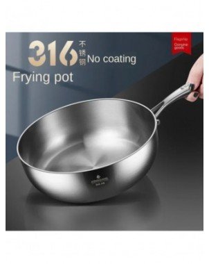 Clang stainless steel flat bottom wok induction cooker