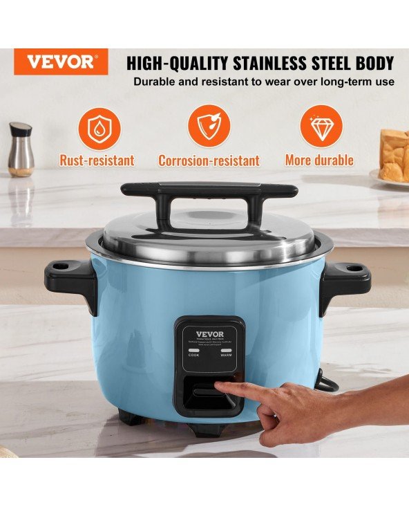 VEVOR 8L 10L 13L Commercial Rice Cooker with Aluminium Nonstick VEVOR 8L 10L 13L Commercial Rice Cooker with Aluminium Nonstick