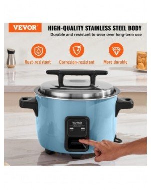 VEVOR 8L 10L 13L Commercial Rice Cooker with Aluminium Nonstick