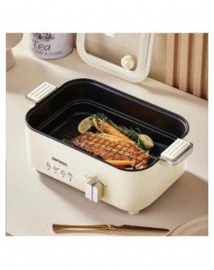 5L Electric Cooker Multi-functional Non-stick Electric Wok Home