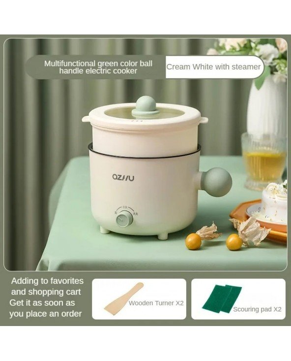 1.8l Multi-function Electric Cooker 600w Double-layer Rice 1.8l Multi-function Electric Cooker 600w Double-layer Rice
