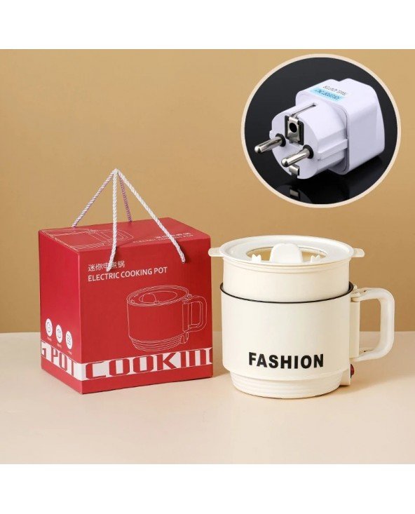 220V Hot Pot With Steamer,Portable 1.6L Ramen Electric Cooking 220V Hot Pot With Steamer,Portable 1.6L Ramen Electric Cooking