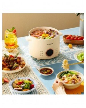2.0L Electric Rice Cooker Cooking Pot Mini Multicooker Lunch