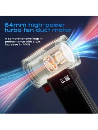 Car Violent Blower Handheld Turbo Jet Fan 64MM Brushless Motor