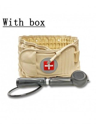 Back Decompression Lumbar Support Belt Waist Air Traction Brace