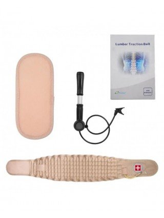 Back Decompression Lumbar Support Belt Waist Air Traction Brace