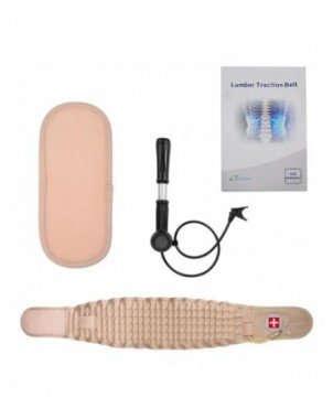 Back Decompression Lumbar Support Belt Waist Air Traction Brace