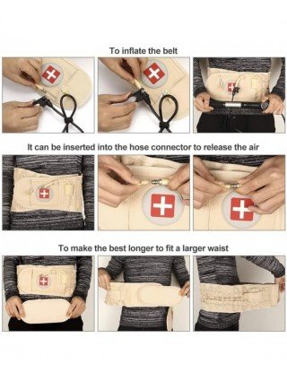 Back Decompression Lumbar Support Belt Waist Air Traction Brace