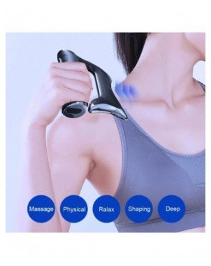 Electric Fascia Massager Body Scraping Microcurrent Vibration