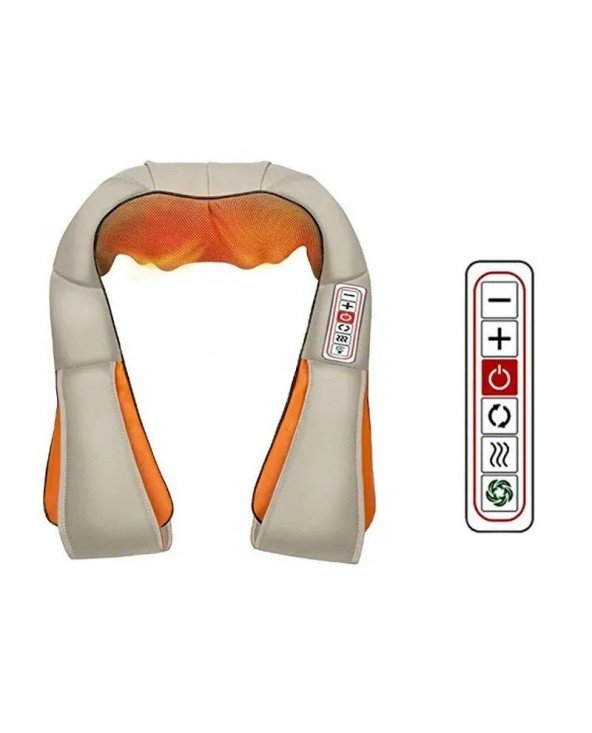 Kneading Shawl Neck Vehicle Home Massager Neck Shoulder Waist