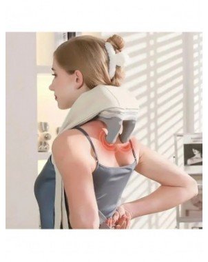 Neck Massager with low Heat Back Shoulder Massager Area