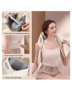 Neck Massager with low Heat Back Shoulder Massager Area