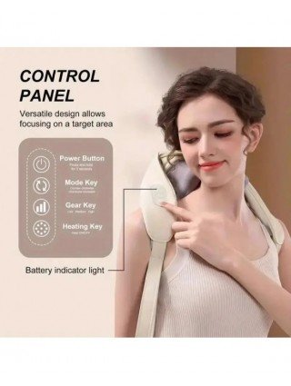 Neck Massager with low Heat Back Shoulder Massager Area