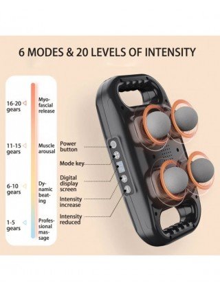 Fascia Gun Four-head Muscle Relaxation Massage Professional