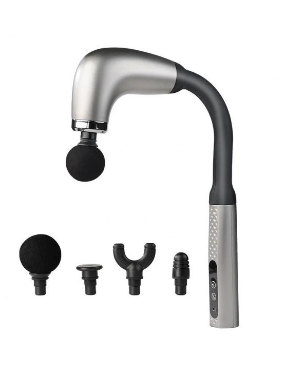 Smart Curved Hook Fascia Gun Electric Massager Massage Hammer Smart Curved Hook Fascia Gun Electric Massager Massage Hammer