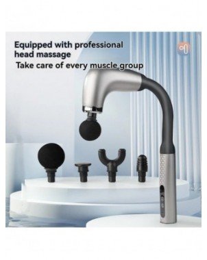 Smart Curved Hook Fascia Gun Electric Massager Massage Hammer