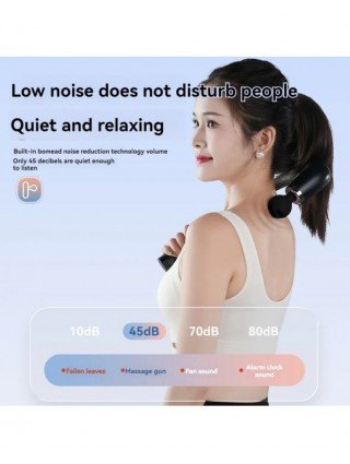 Smart Curved Hook Fascia Gun Electric Massager Massage Hammer