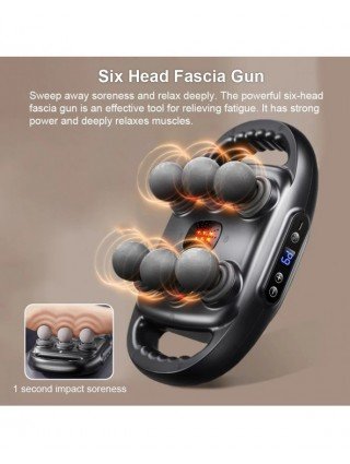 Fascia Gun Muscle Massager Gun High Frequency Back Waist