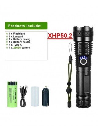 Rechargeable GT10 Flashlight Super Bright Portable Ultra Power